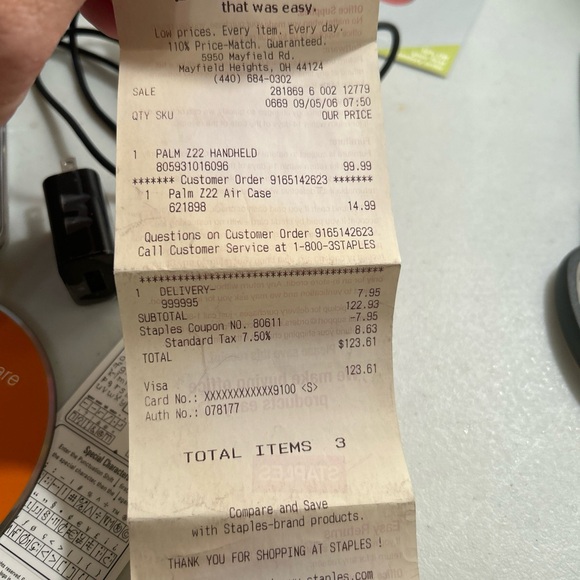 Palm Z22 Handheld 2005 Personal Organizer - Picture 3 of 3